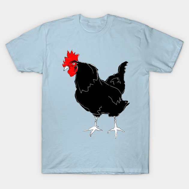 Disover Dahlia - Black Chicken - T-Shirt