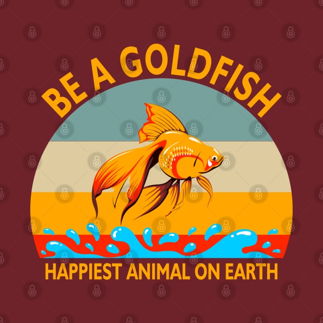 Be A Goldfish by Recapaca