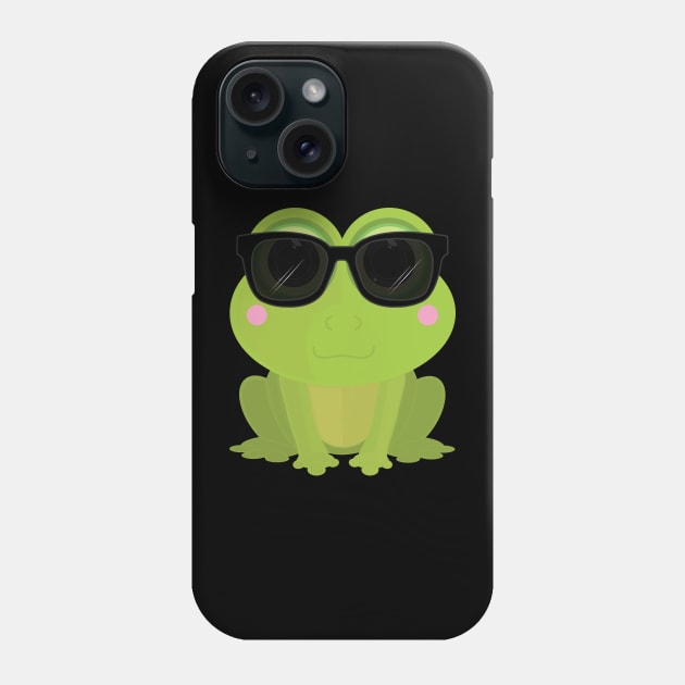 Cool Frog Phone Case by adamzworld
