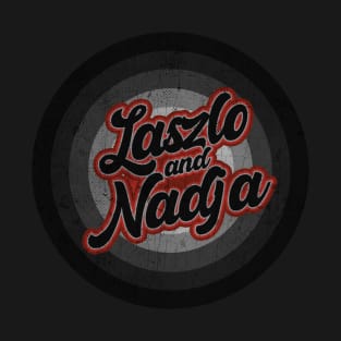 Laszlo & Nadja  _ Black Vintage T-Shirt