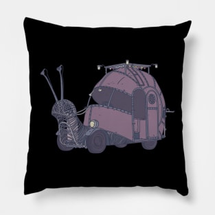 Mutant Vehicle - Snail Car - Burning Man Pillow