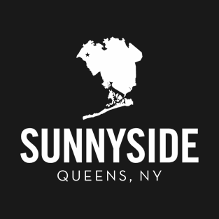 Sunnyside, Queens - New York (white) T-Shirt