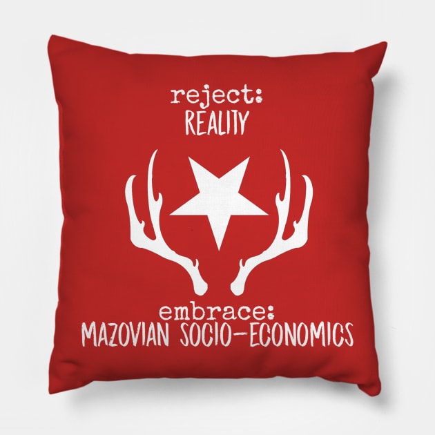 mazovian socio-economics Pillow by MViejo