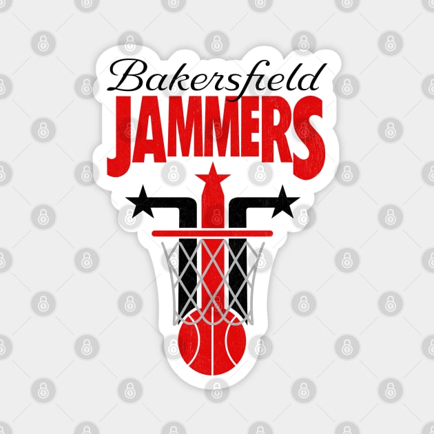 Defunct Bakersfield Jammers 1992 Magnet by LocalZonly