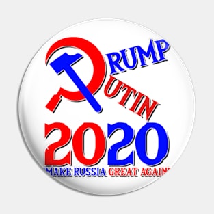 Putin Trump - Make Russia Great Again 2020 Pin