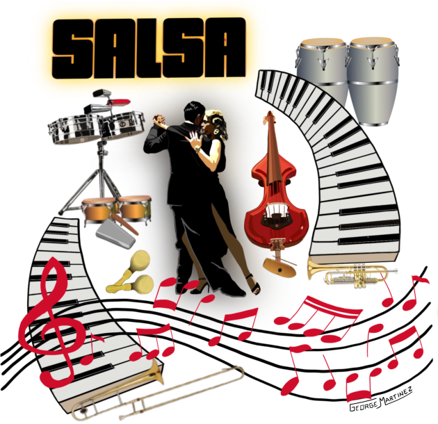 Salsa II Kids T-Shirt by Reebop