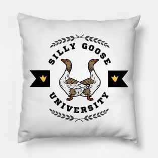 SILLY GOOSE UNIVERSITY Pillow