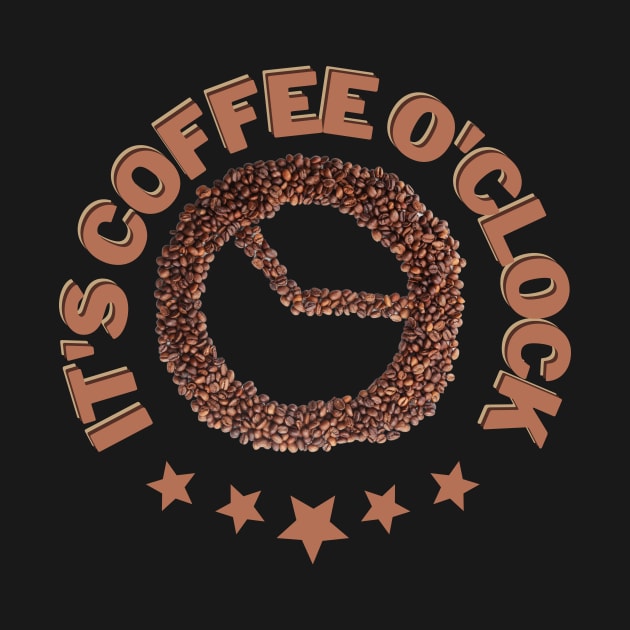 Coffee o’clock Bohnen Lustig by Maggini Art