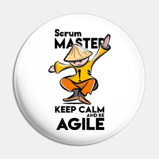 Scrum Master in Action Pin