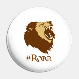 #Roar Pin