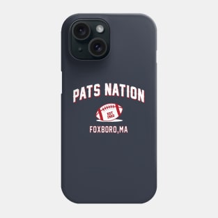 pats nation est 1960 Phone Case