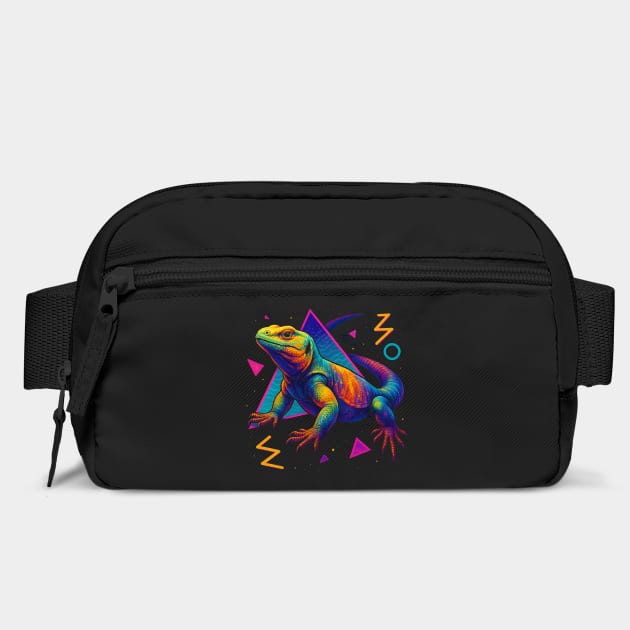 Retro Neon Chuckwalla by Reptiq's Store