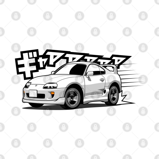 Toyota Supra RZ Initial D by racingfactory