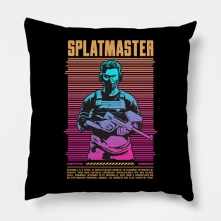 Retro Paintball, Epic mode on, Paintball Lover Gift Pillow