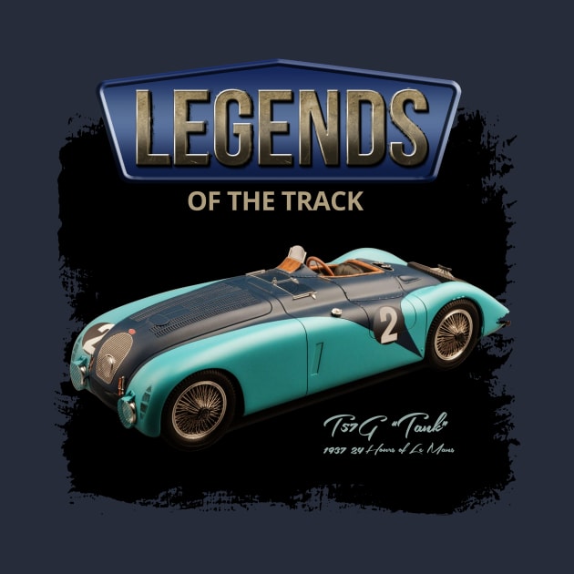 Legends : Bugatti Type 57-G Tank by Spyinthesky