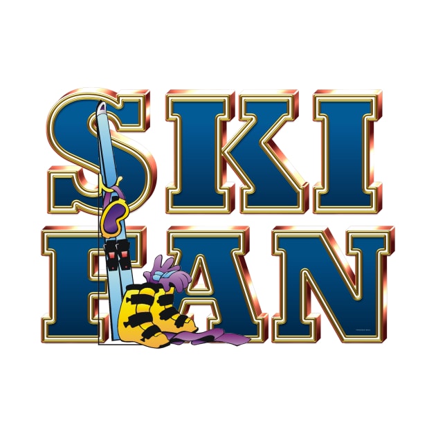 Ski Fan by teepossible