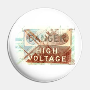 Danger High Voltage Pin