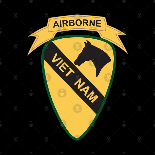 1st Cavalry Division SSI w Airborne Tab wo Txt X 300 by twix123844