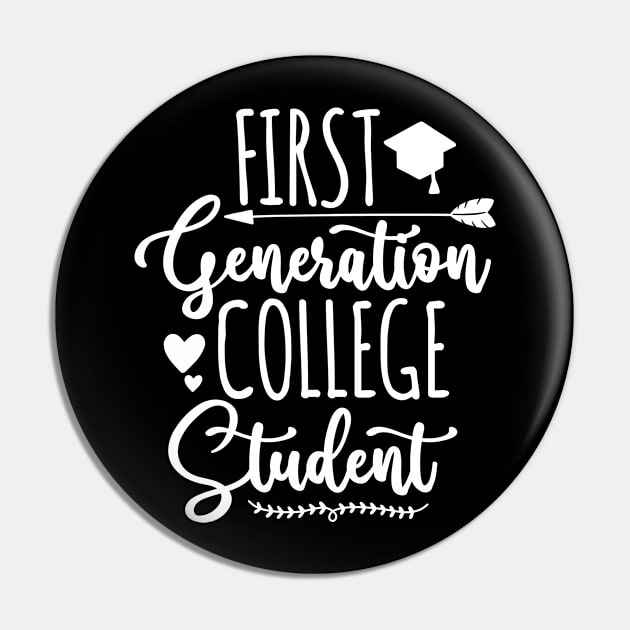 First Generation College Student Pin by BramCrye