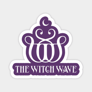 Witch Wave - White Logo + Title Magnet