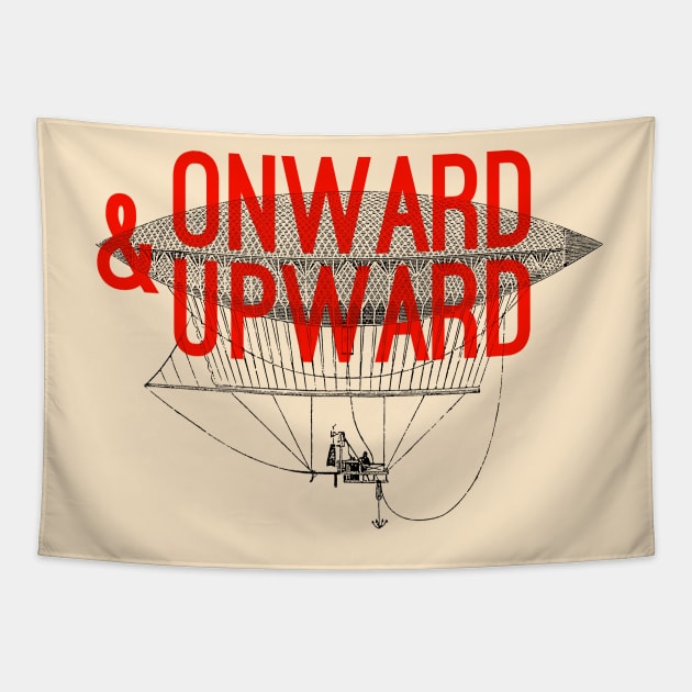 Onward & Upward Tapestry by Tetrax