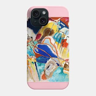 colorful vintage impressionist painting design Phone Case
