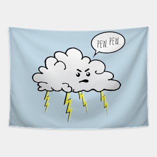 Angry Cloud Tapestry