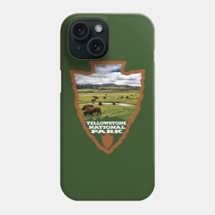 Yellowstone National Park arrowhead Phone Case