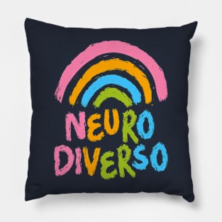 Autism Awareness Neuro diverso Autism Mental Health Pillow