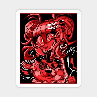 Lovely Fangz Magnet