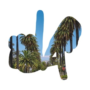 LA Hands, Palm Trees T-Shirt