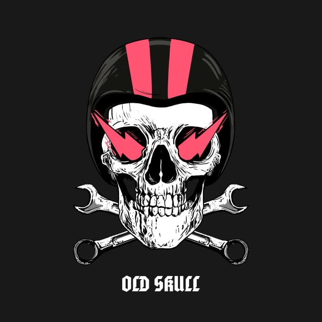 Old Skull by Dody