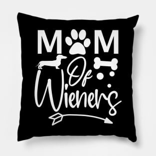 Dog Lover Gift / Mom of Wieners Dachshunds Pillow
