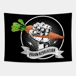 Vegan revolution Tapestry