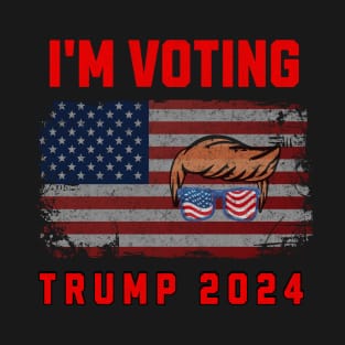 Im Voting Trump 2024 T-Shirt