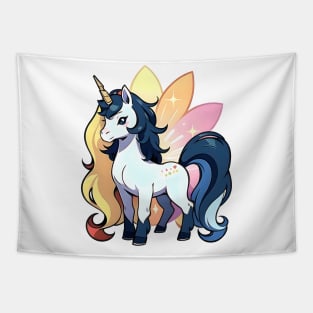 Unicorn Rainbow 15 Tapestry