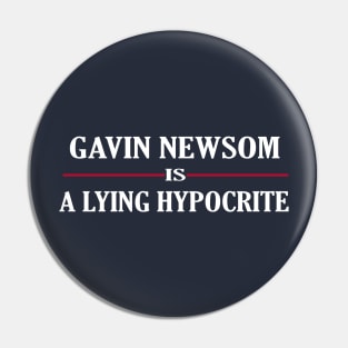 Anti Gavin Newsom, Recall Gavin Newsom Pin