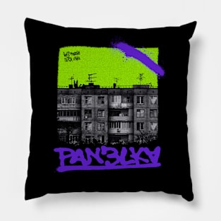 POST-SOVIET PANELKA // Typical russian panel houses Pillow