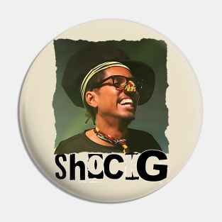 Shock G Vintage Retro Pin