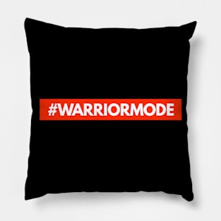 warrior mode Pillow