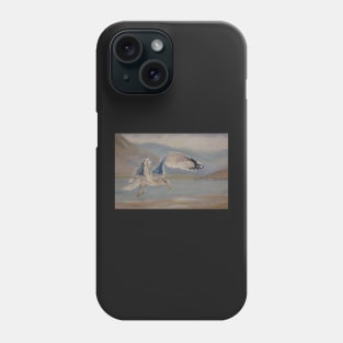 Seagull Landing Phone Case