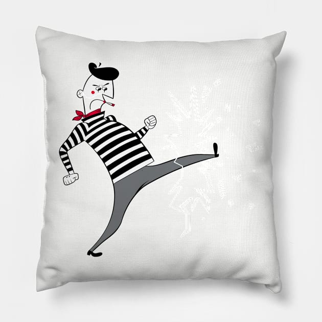 Mime This! Pillow by zackolantern