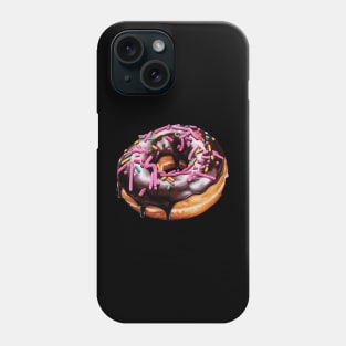 Donut With Sprinkles Art - Donut Phone Case