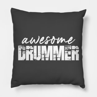 Awesome Drummer Pillow