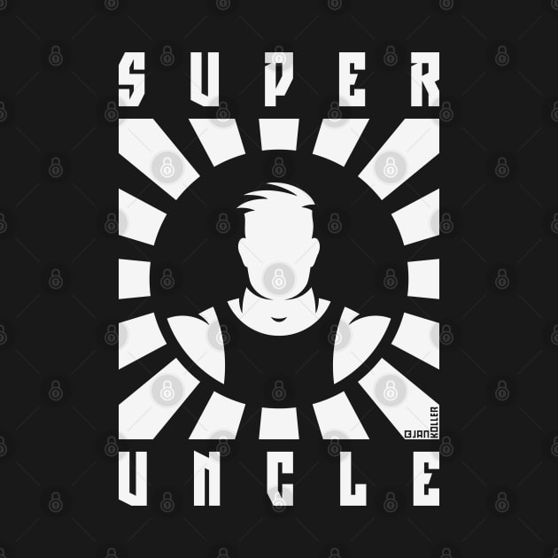 Super Uncle (Rays / White) by MrFaulbaum