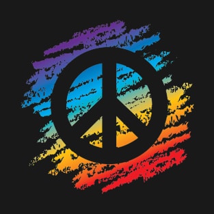 Peace means societal friendship and harmony. T-Shirt