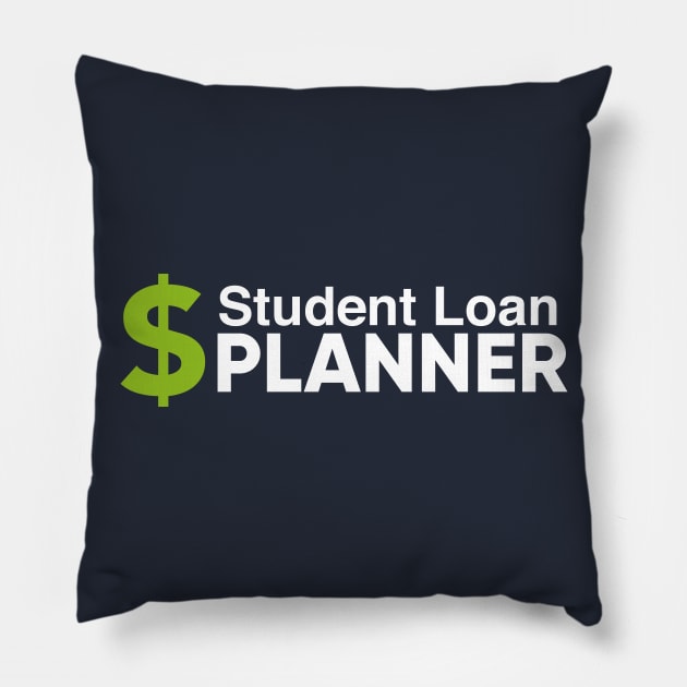 Student Loan Planner - Dark Pillow by Student Loan Planner