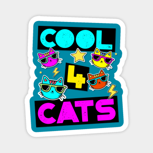 Cool 4 Cats Magnet