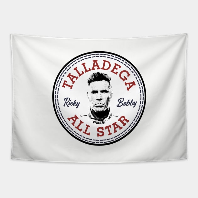 Ricky Bobby All Star Tapestry by NotoriousMedia