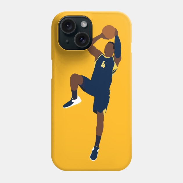 Victor Oladipo Fadeaway Phone Case by xRatTrapTeesx